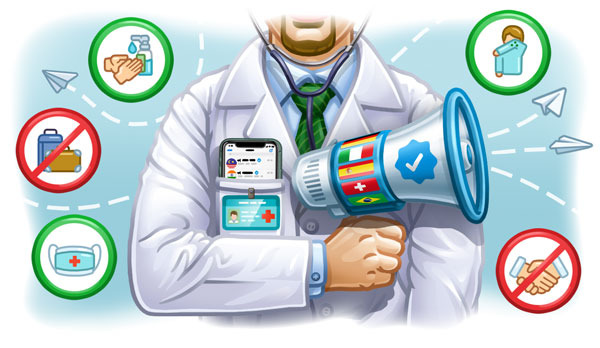 冠状病毒新闻和经过验证的频道