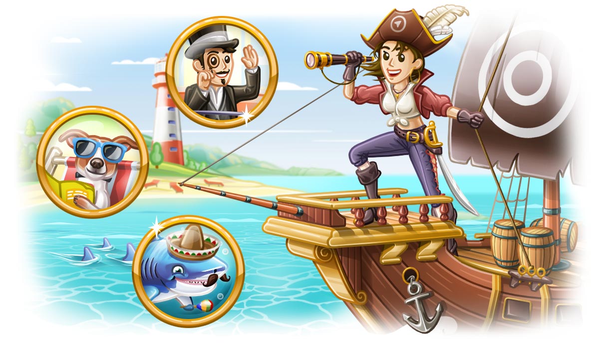 视频消息和望远镜