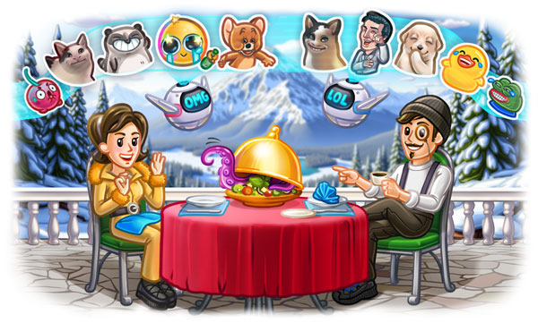 AI驱动的贴纸搜索，改进的视频和更多