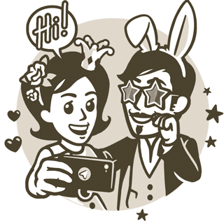 照片编辑器2.0，面具和自制gif