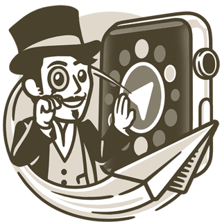 Apple Watch上的电报