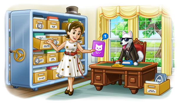 存档的聊天记录，新的设计和更多