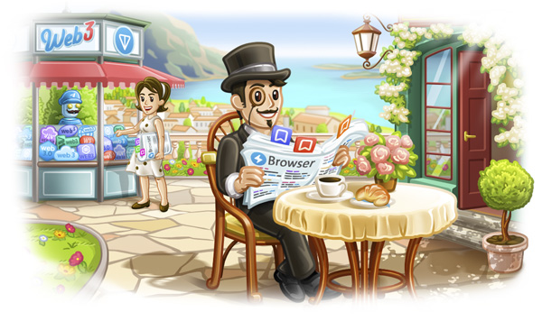 电报浏览器，迷你应用程序商店，送礼明星和更多